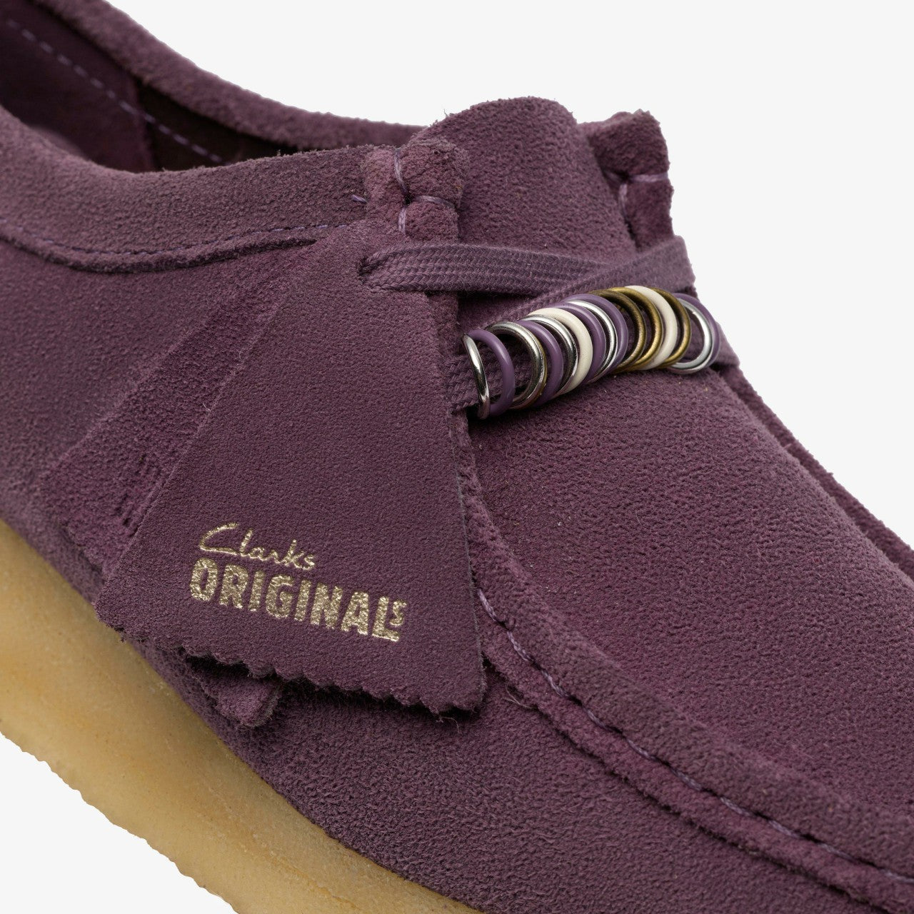 Wallabee Plum Suede | Clarks Discount