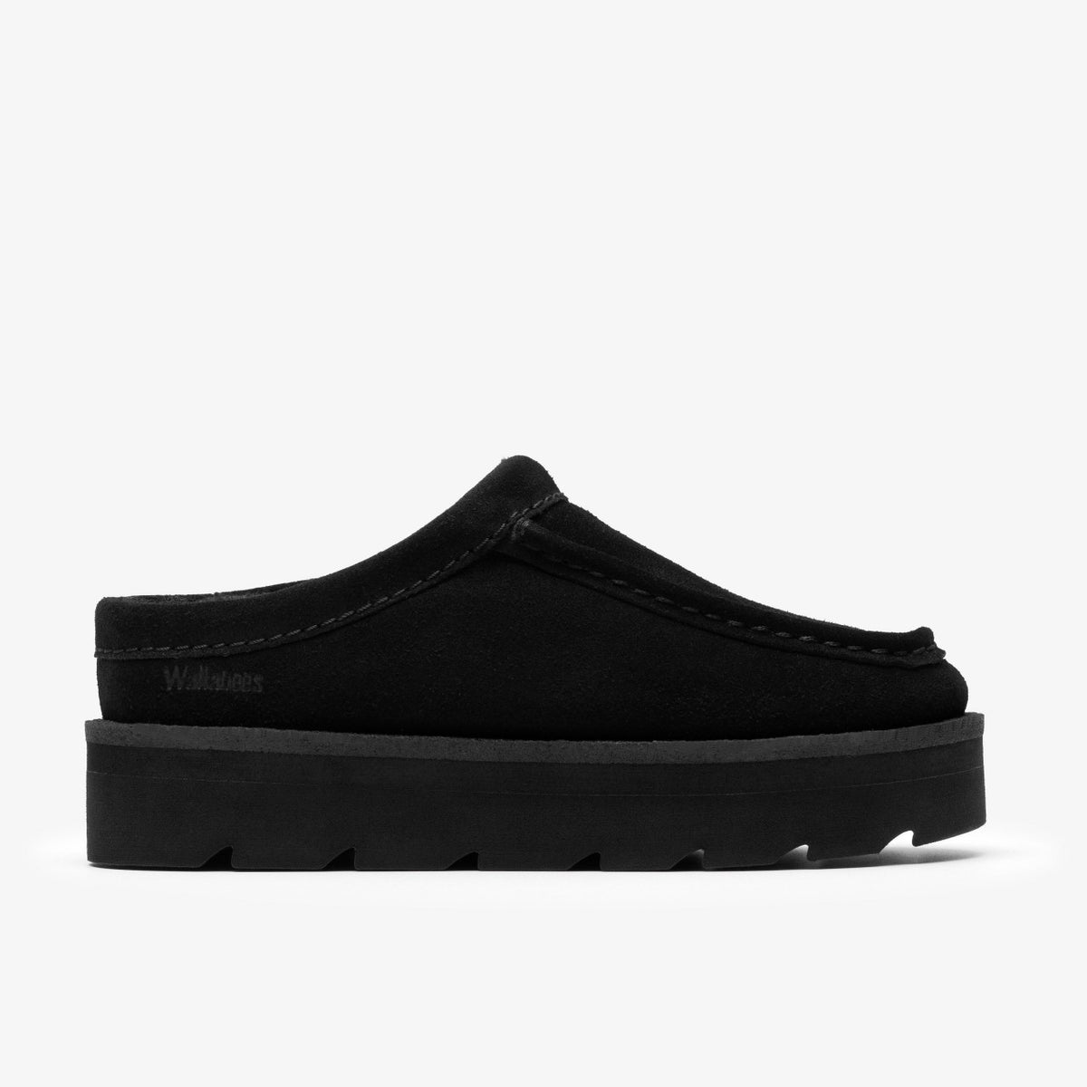 Meare Mule Black Suede Warmlined | Clarks For Sale