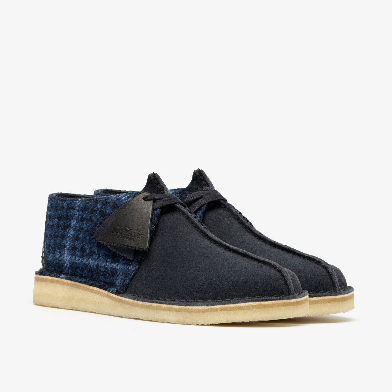 Desert Trek Navy Tweed Combination | Clarks Onsale