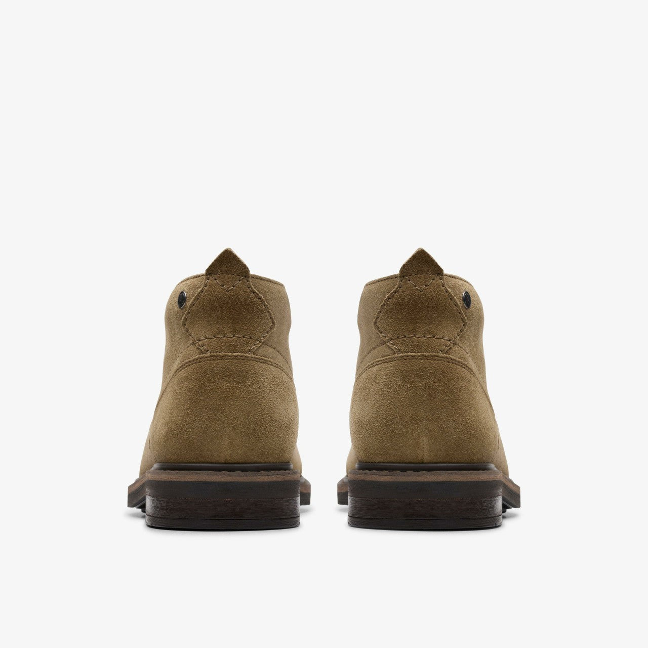 Newford Mid Dark Sand Suede | Clarks