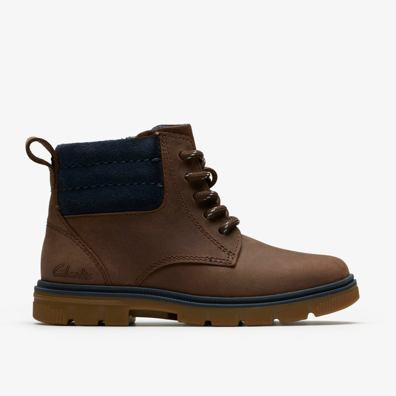 Lorcam Trail Kid Dark Brown | Clarks For Sale