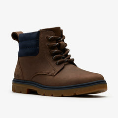 Lorcam Trail Kid Dark Brown | Clarks For Sale