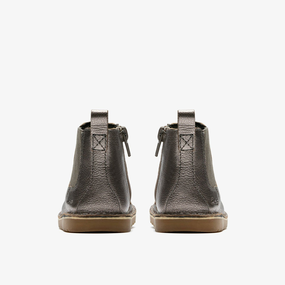 Joyful Sky Toddler Pewter | Clarks US