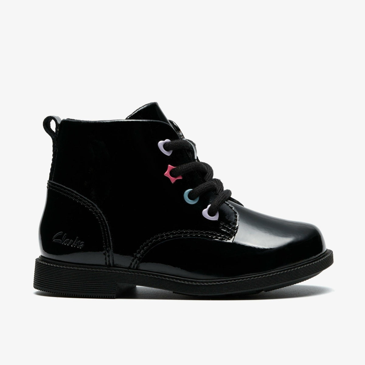 Oaklyn Charm Toddler Black Patent | Clarks Sale