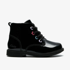 Oaklyn Charm Toddler Black Patent | Clarks Sale