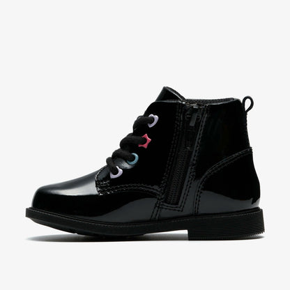 Oaklyn Charm Toddler Black Patent | Clarks Sale