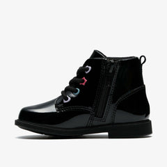 Oaklyn Charm Toddler Black Patent | Clarks Sale