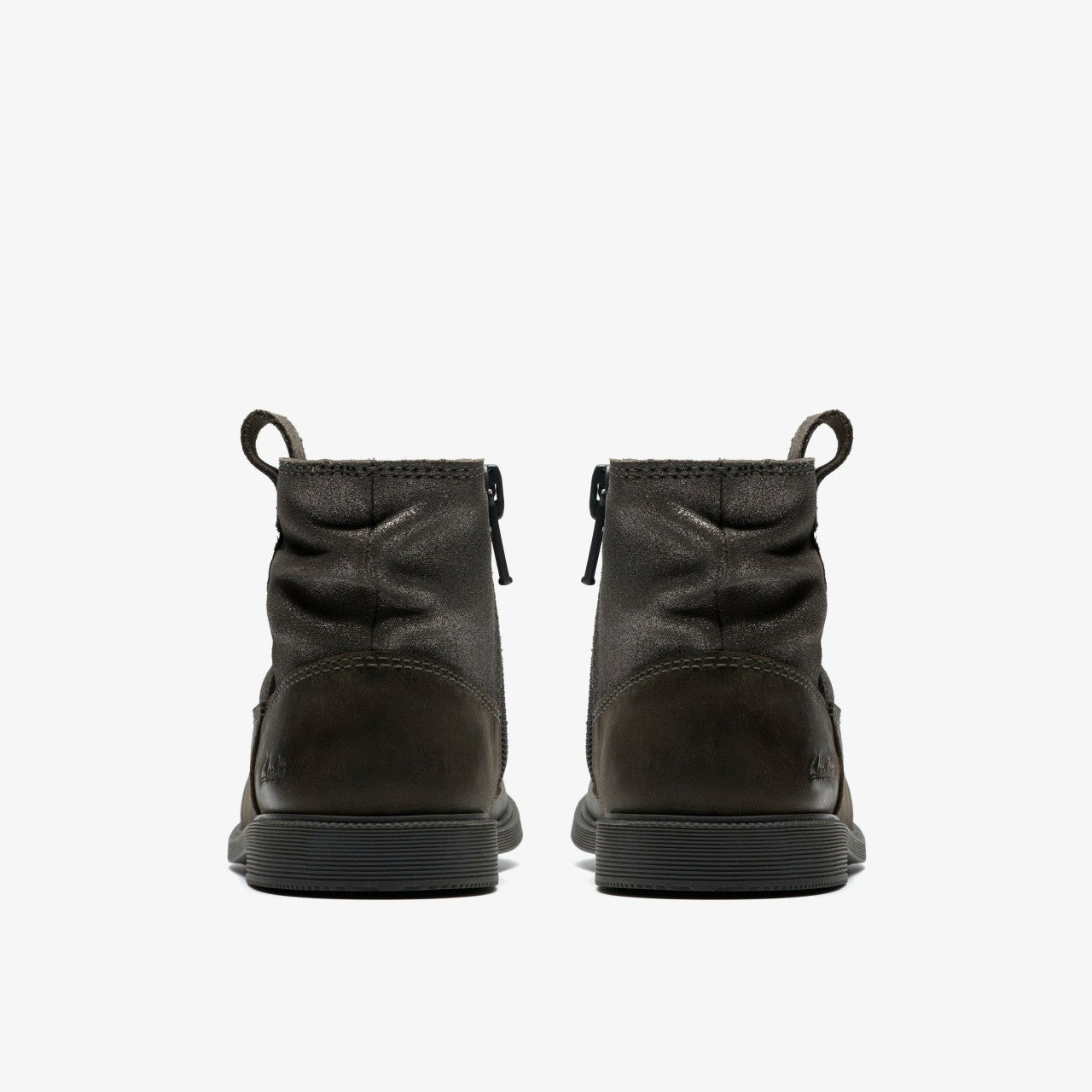 Oaklyn Top Toddler Pewter Suede | Clarks