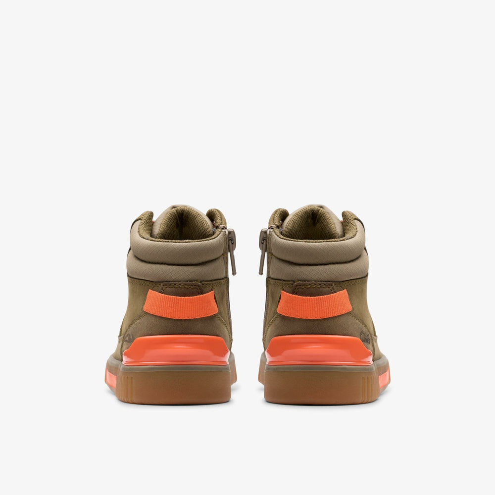 Oslo Trail Kid Khaki | Clarks Onsale