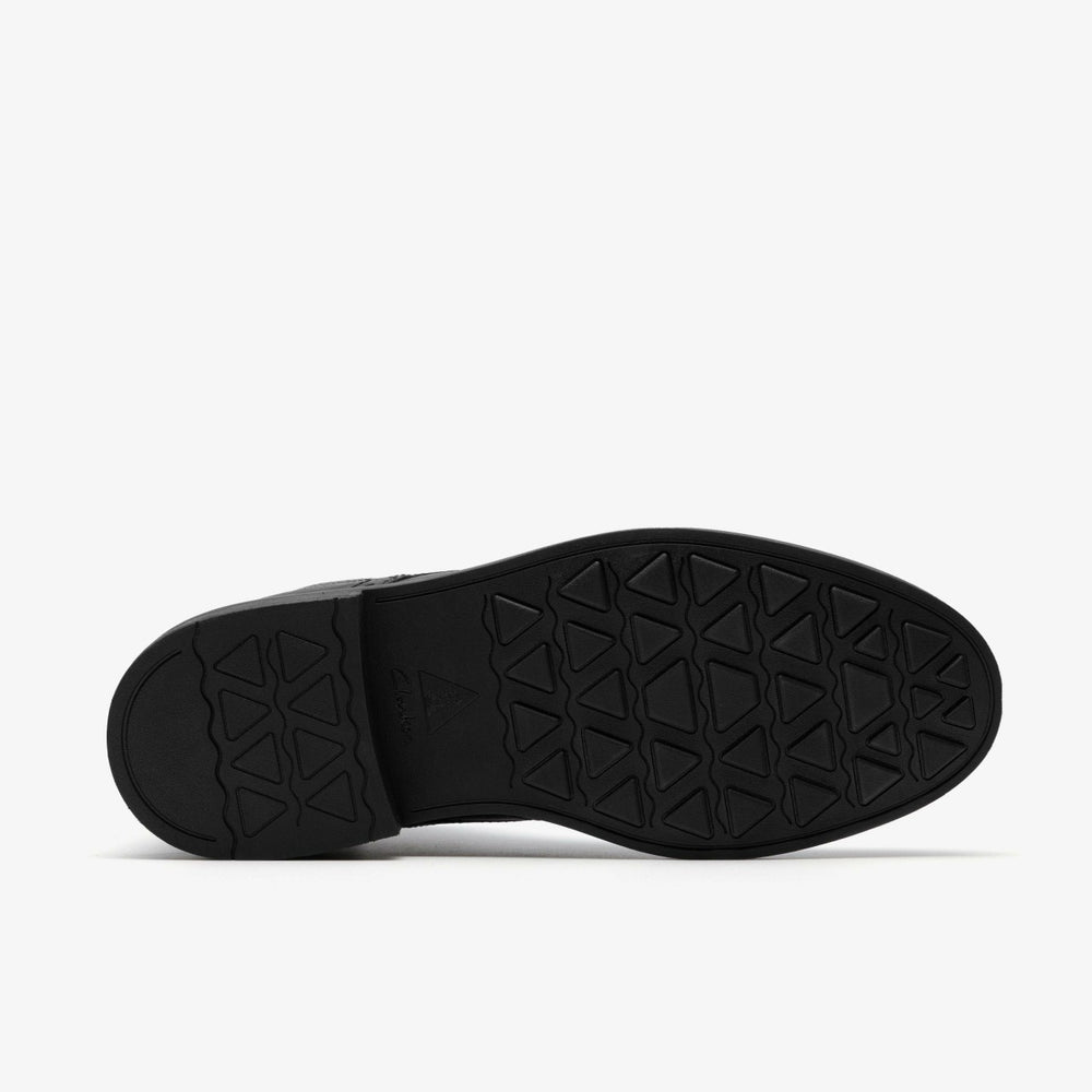Newford Lace Boot Black Leather | Clarks