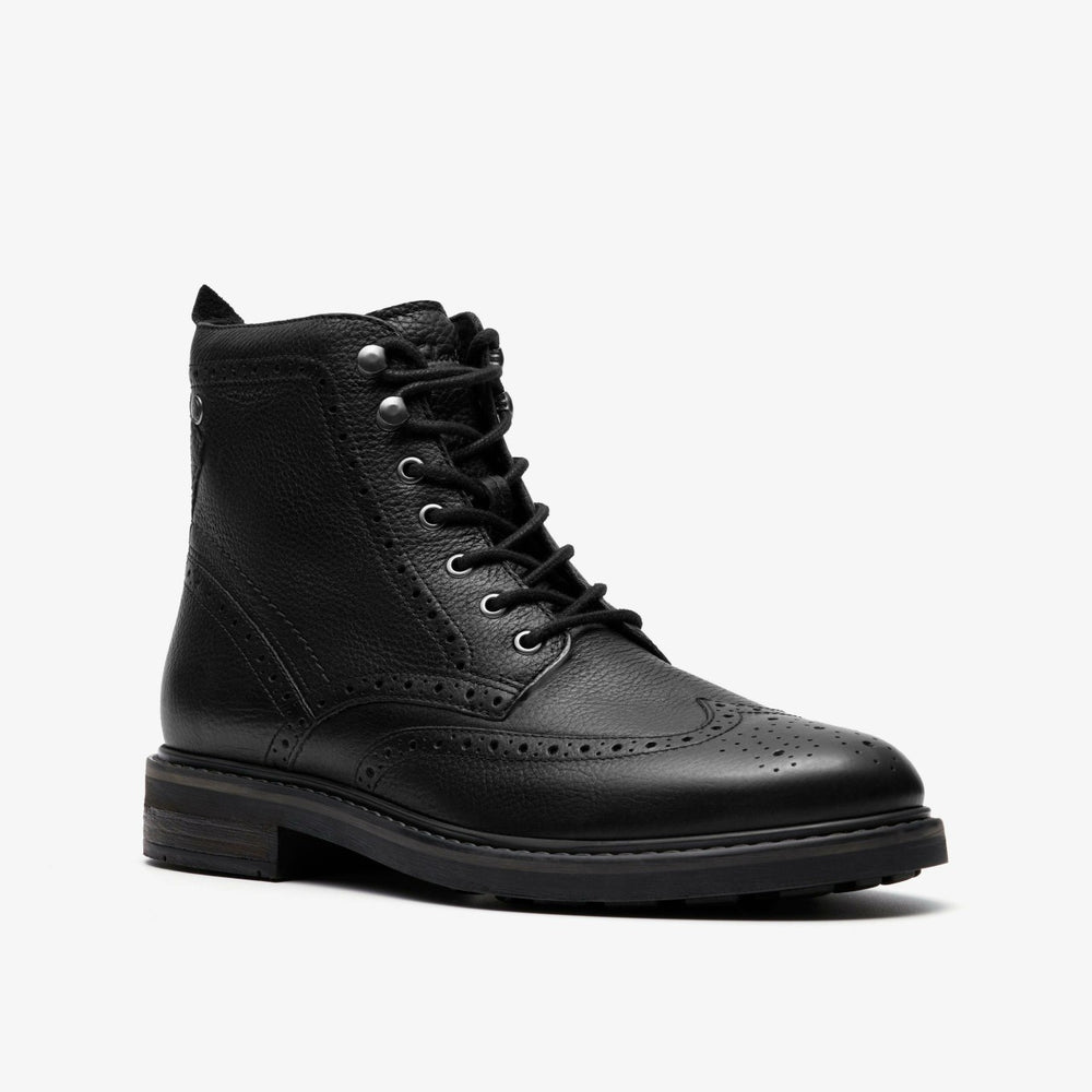 Newford Lace Boot Black Leather | Clarks