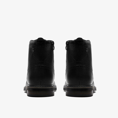 Newford Lace Boot Black Leather | Clarks