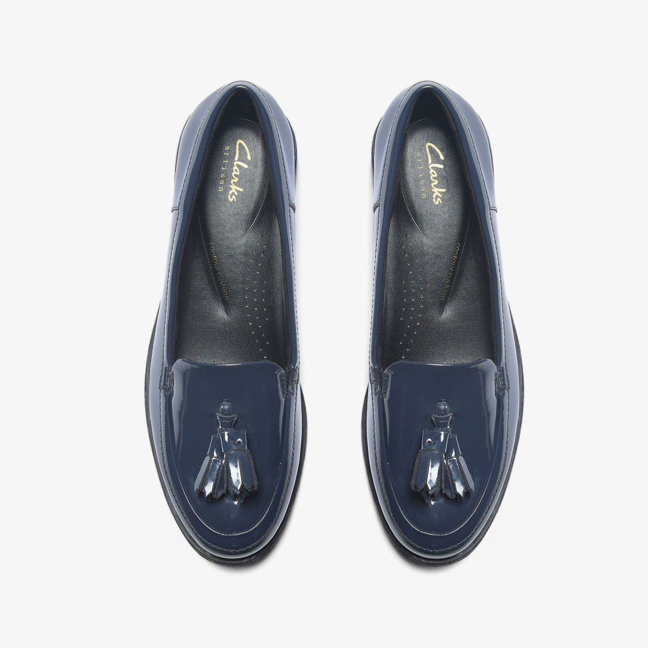 Havisham Edge Loafer Navy Patent | Clarks Onsale