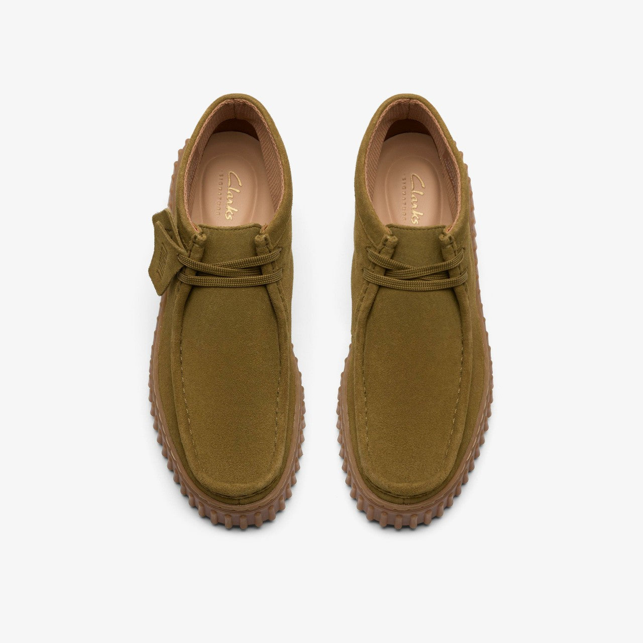 Torhill Moss Olive Suede | Clarks US