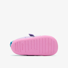 Roamer Hero Toddler Lilac Combination | Clarks Discount