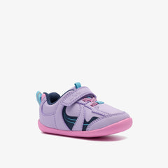 Roamer Hero Toddler Lilac Combination | Clarks Discount
