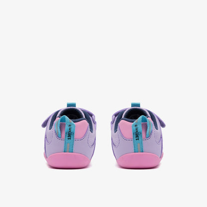 Roamer Hero Toddler Lilac Combination | Clarks Discount
