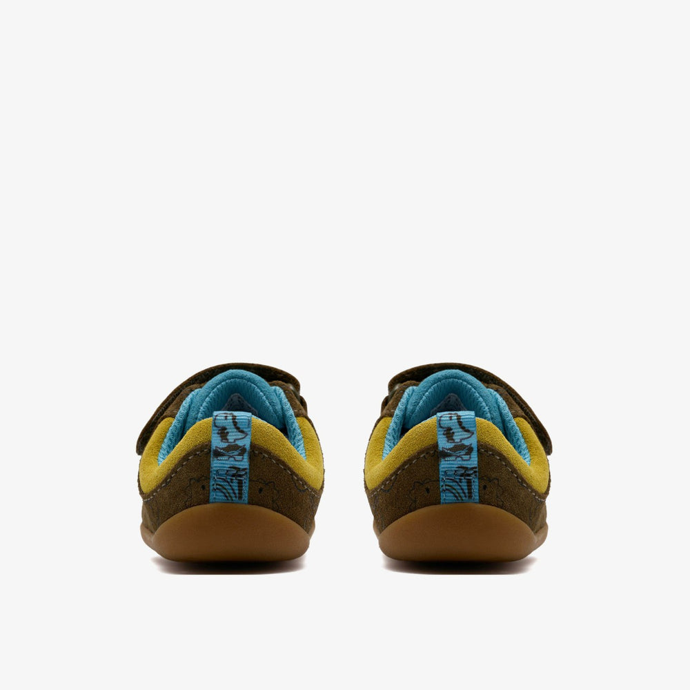 Roamer Roar Toddler Dark Olive | Clarks Sale