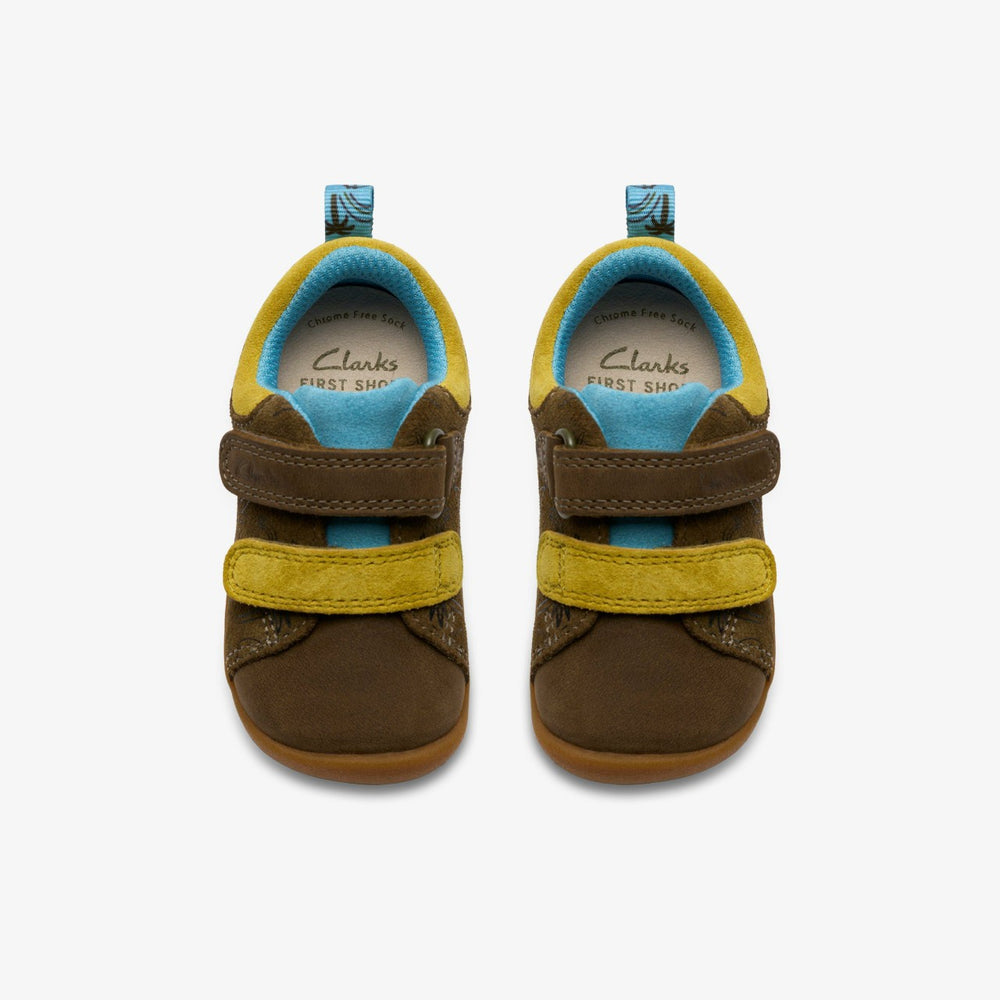Roamer Roar Toddler Dark Olive | Clarks Sale