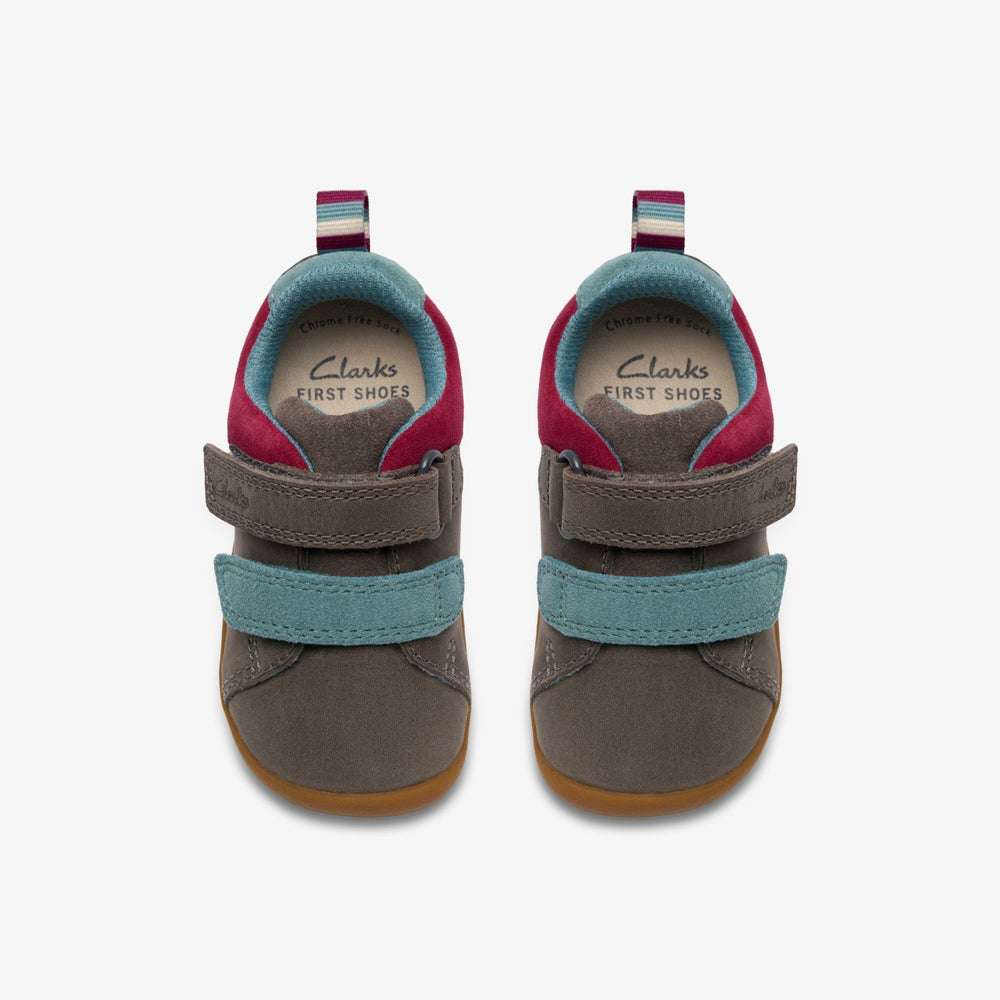 Roamer Pop Toddler Grey | Clarks US