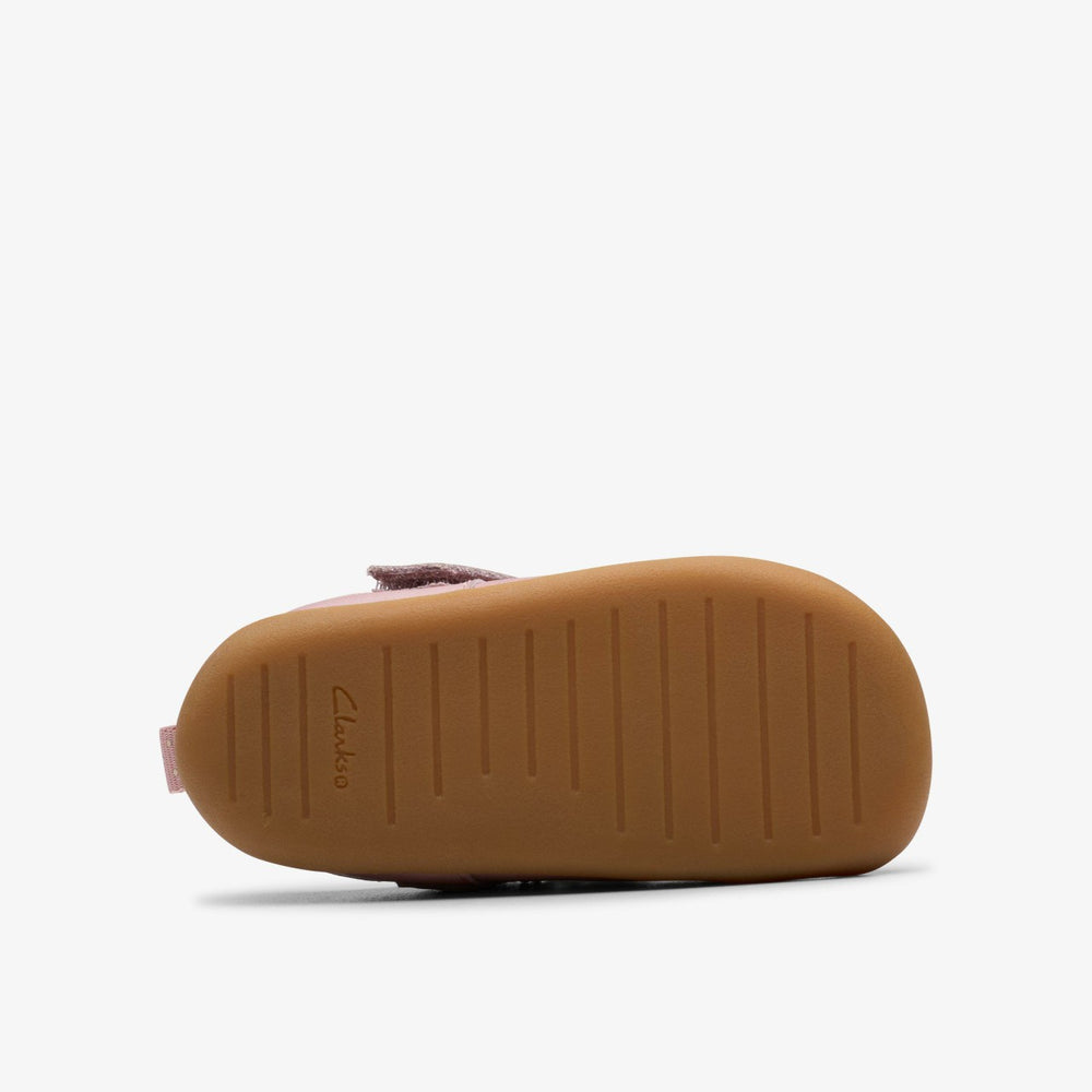 Roamer Trim Toddler Dusty Pink | Clarks Sale