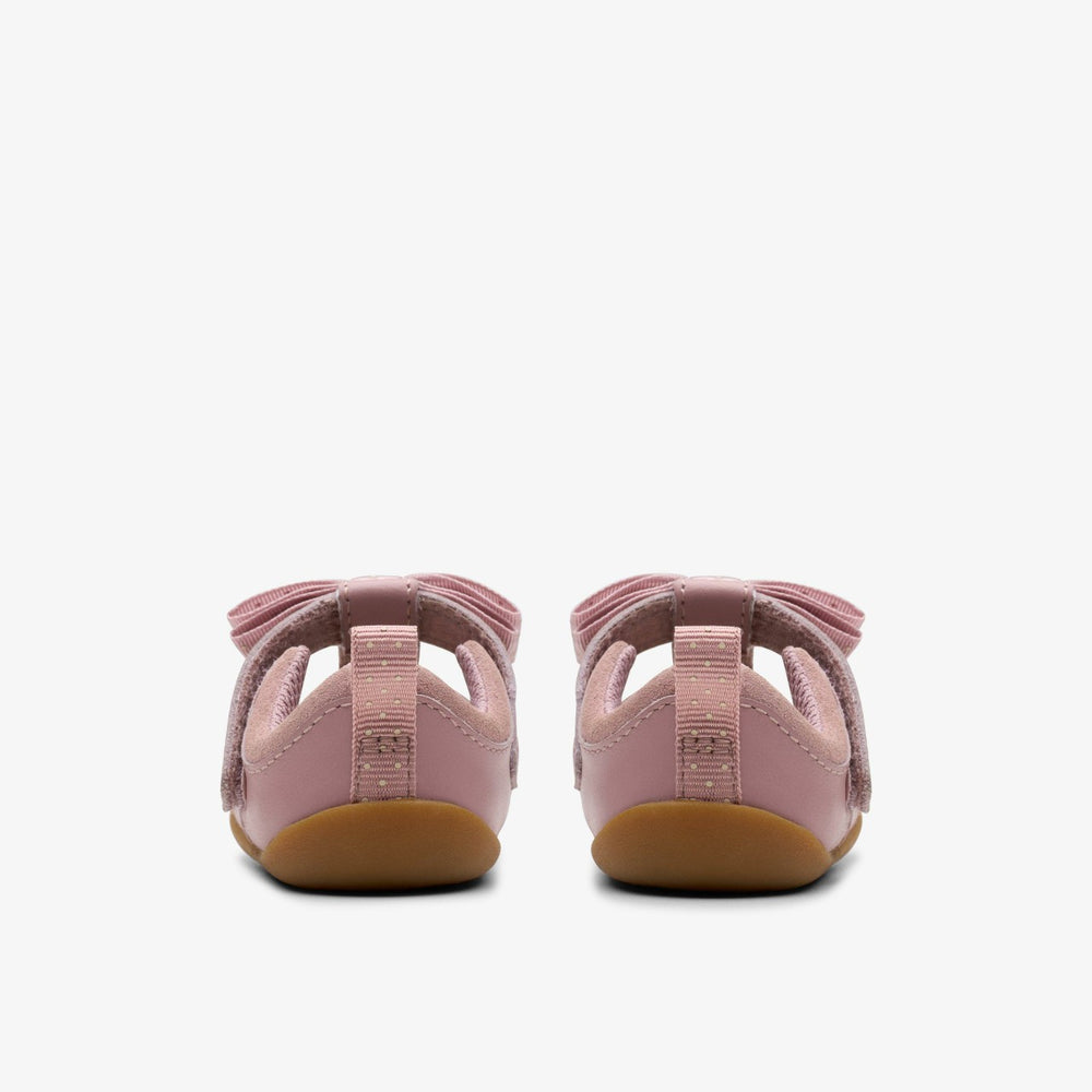 Roamer Trim Toddler Dusty Pink | Clarks Sale