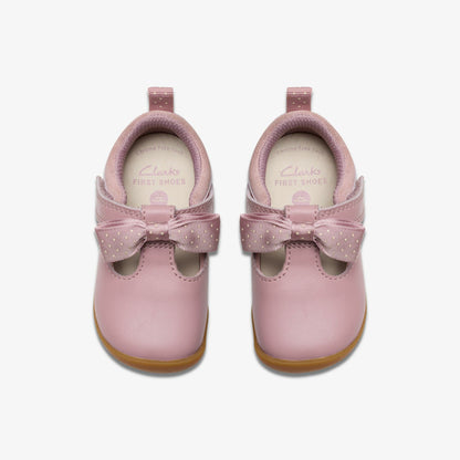 Roamer Trim Toddler Dusty Pink | Clarks Sale