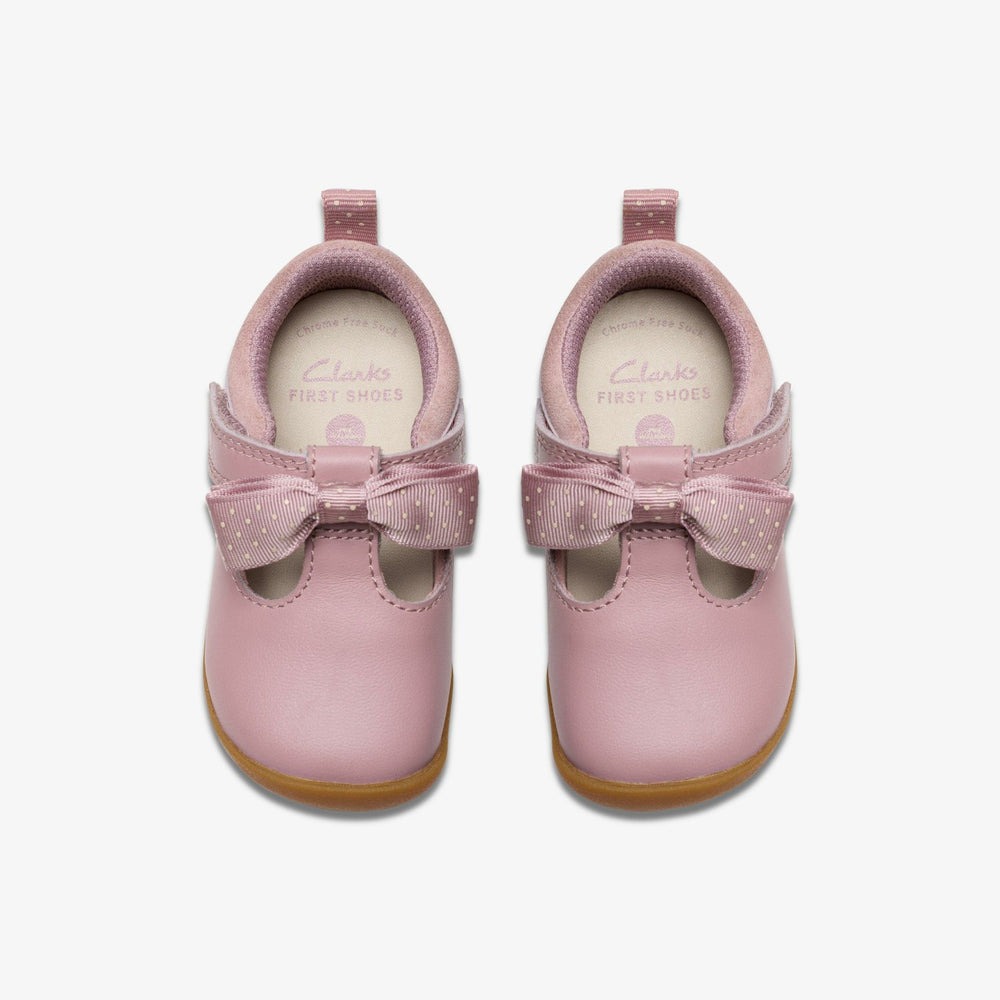 Roamer Trim Toddler Dusty Pink | Clarks Sale