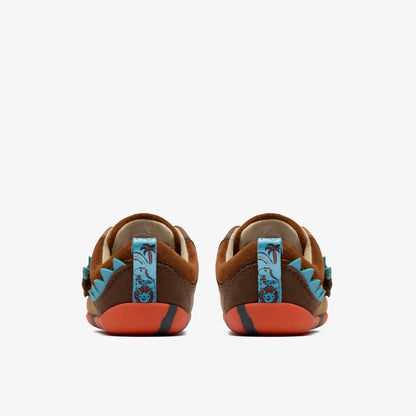 Roamer Stomp Toddler Tan | Clarks