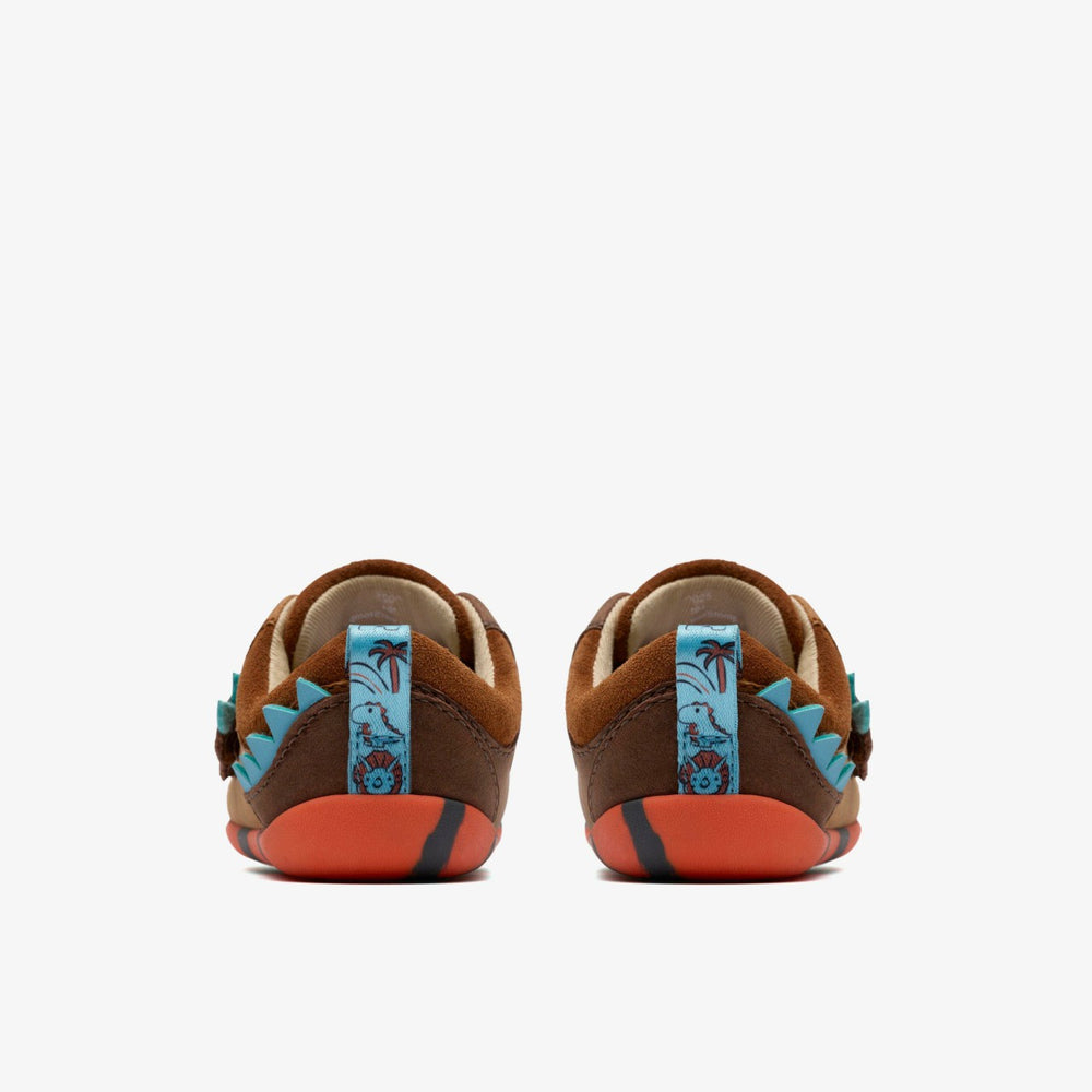 Roamer Stomp Toddler Tan | Clarks