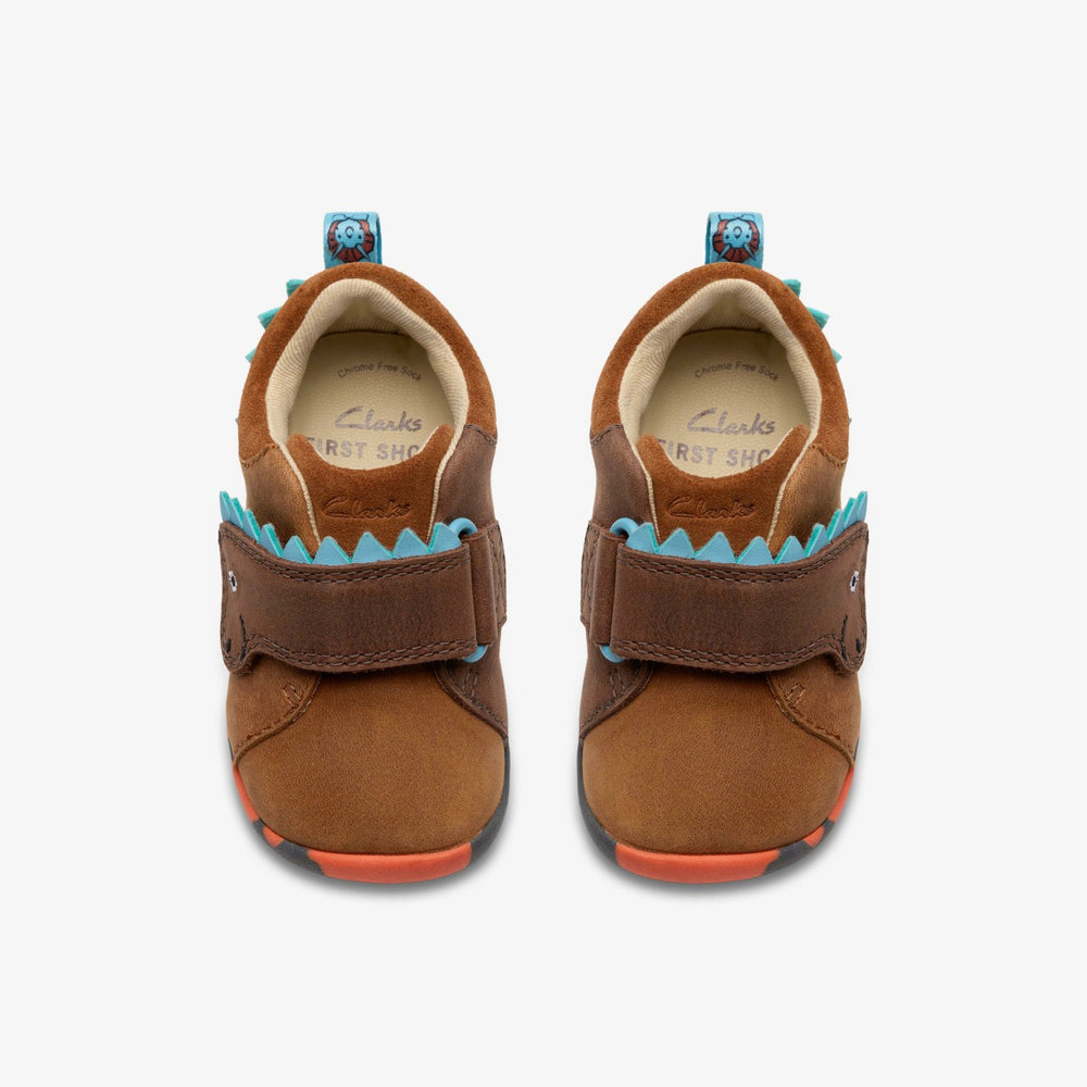 Roamer Stomp Toddler Tan | Clarks