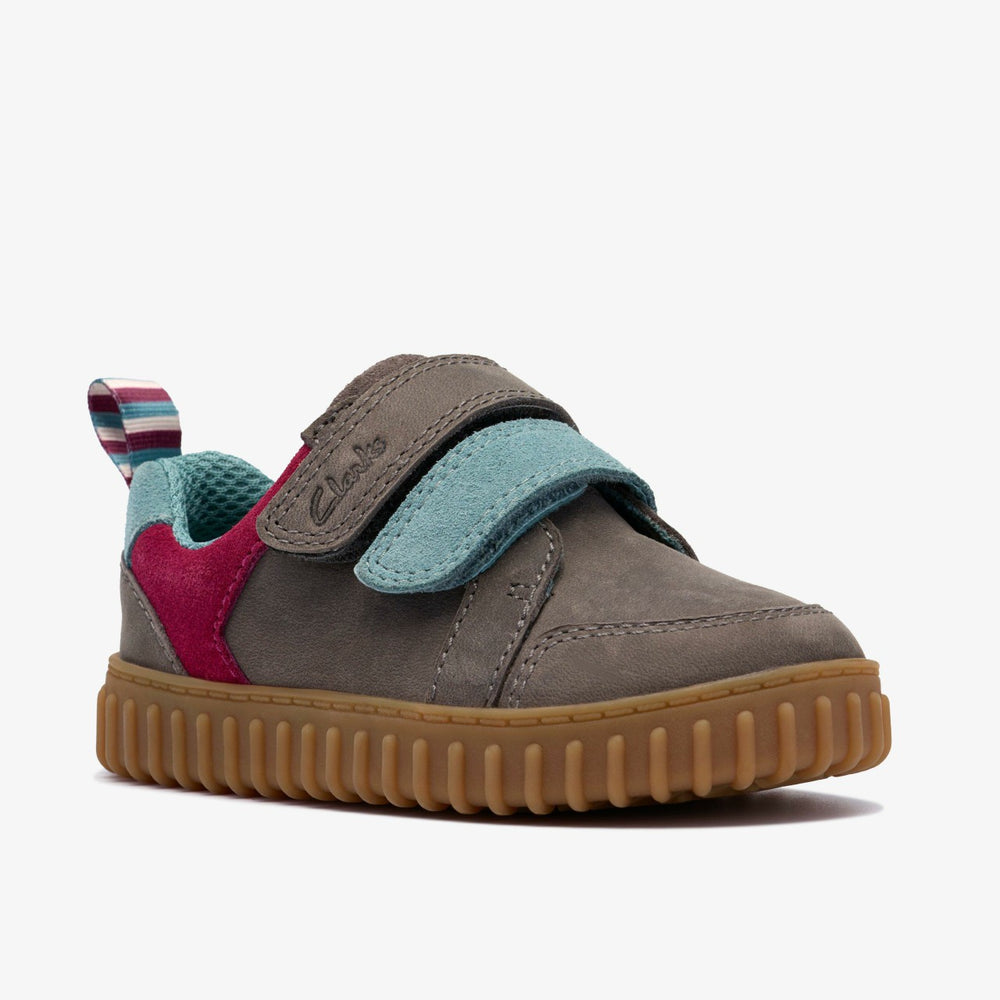 Cove Pop Toddler Grey | Clarks For Sale