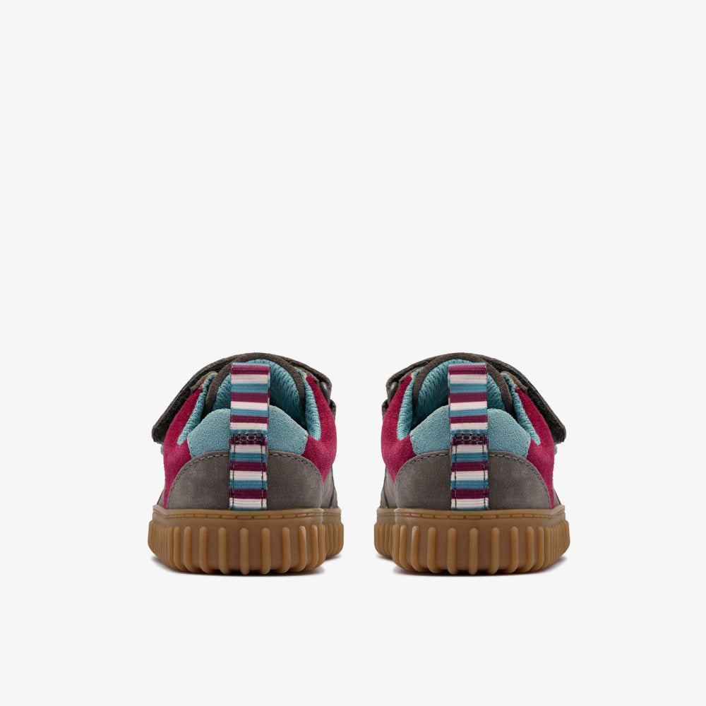 Cove Pop Toddler Grey | Clarks For Sale