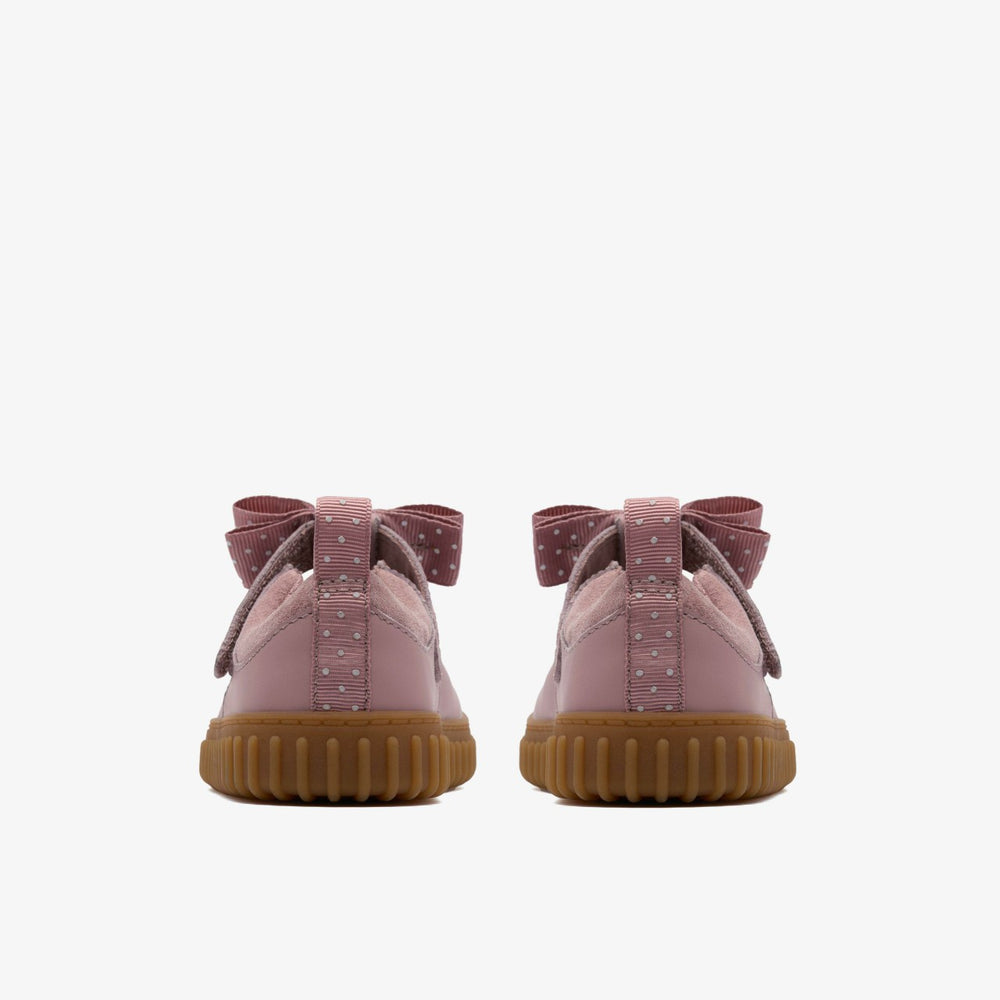 Cove Bow Toddler Dusty Pink | Clarks US