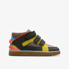 Oslo Play Kid Grey Combination | Clarks