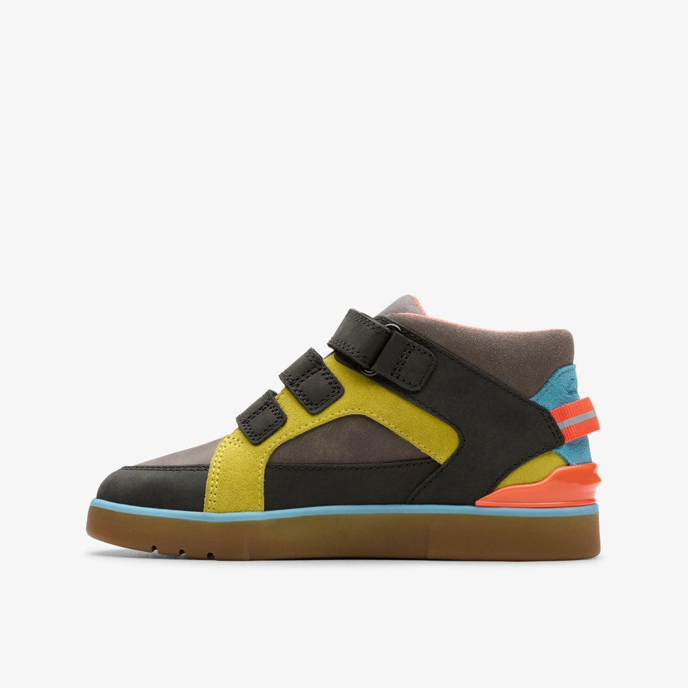 Oslo Play Kid Grey Combination | Clarks