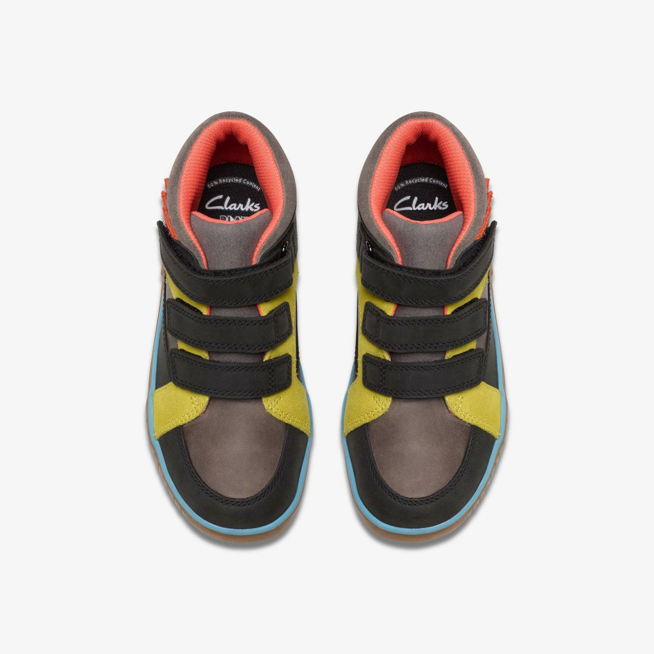 Oslo Play Kid Grey Combination | Clarks