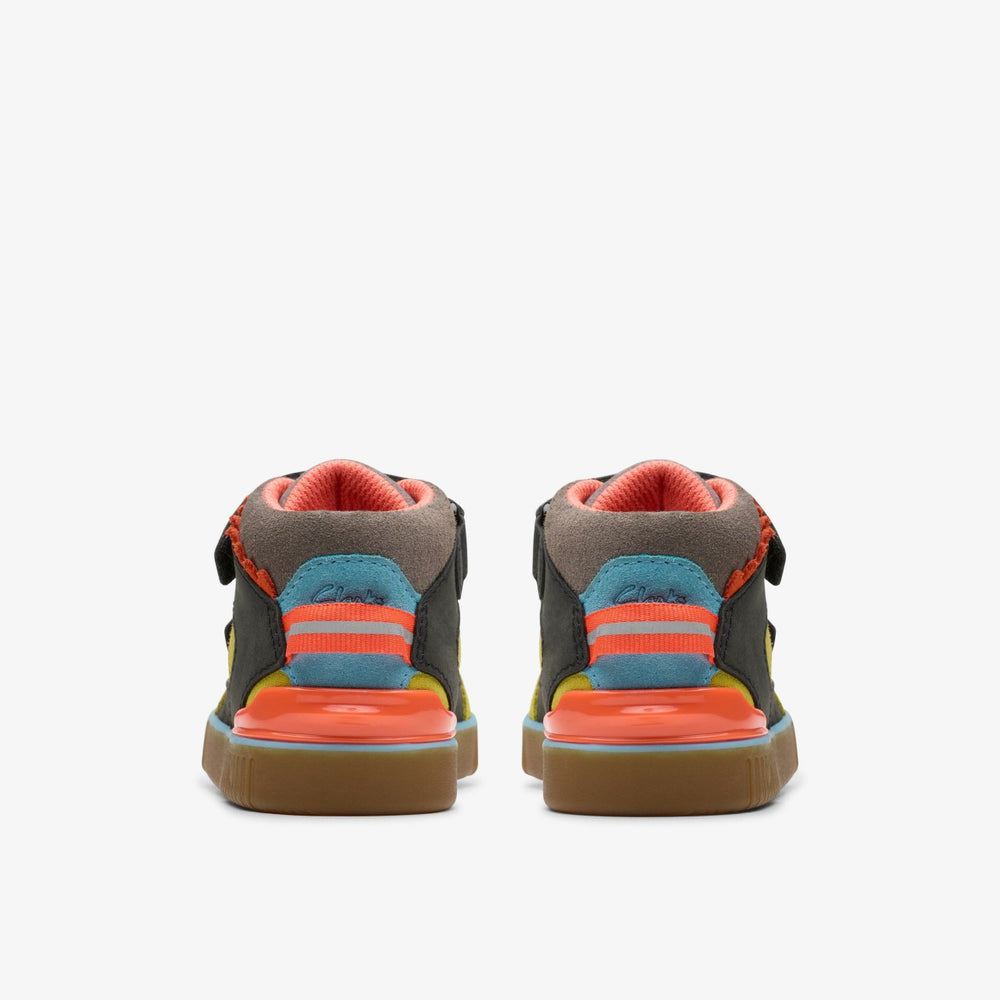 Oslo Play Toddler Grey Combination | Clarks Sale