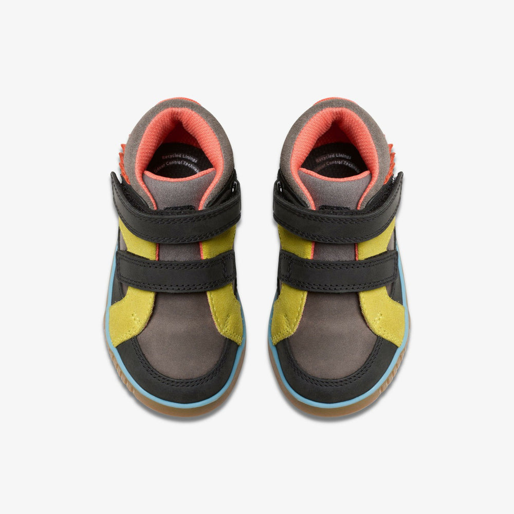 Oslo Play Toddler Grey Combination | Clarks Sale