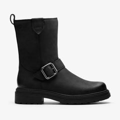 Orinoco 3 Bay Black Leather | Clarks US