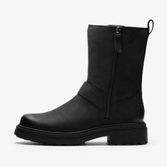 Orinoco 3 Bay Black Leather | Clarks US