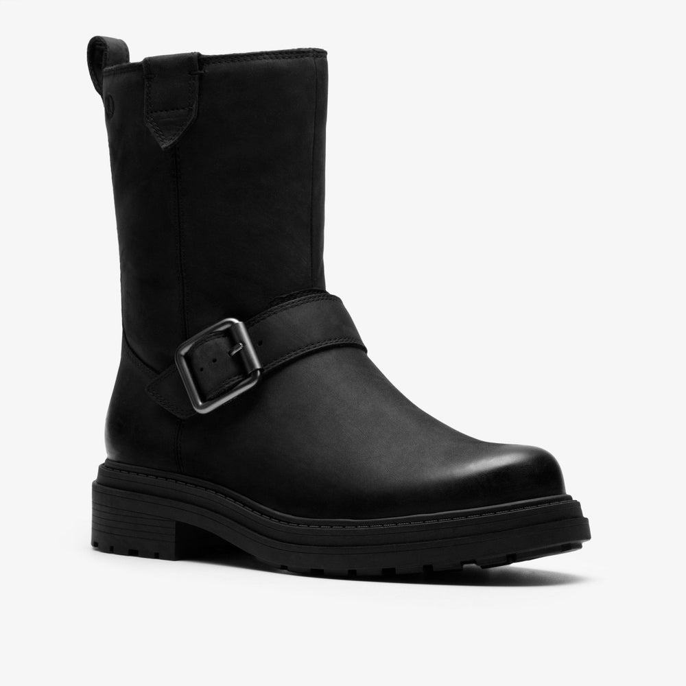 Orinoco 3 Bay Black Leather | Clarks US