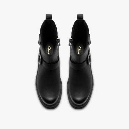 Orinoco 3 Bay Black Leather | Clarks US