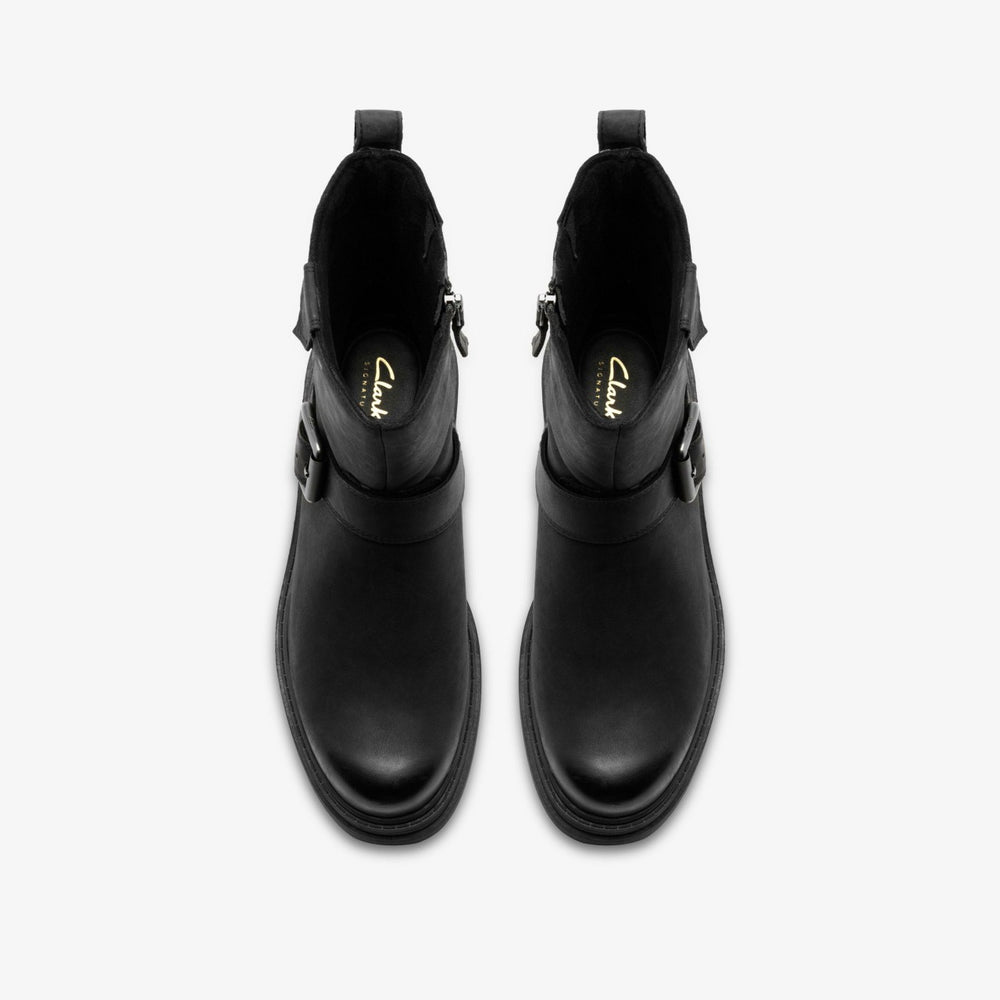 Orinoco 3 Bay Black Leather | Clarks US