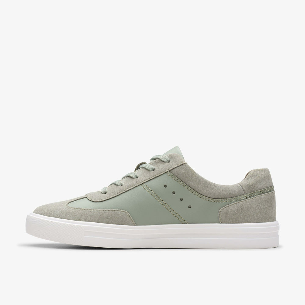 Makea Court Light Green | Clarks