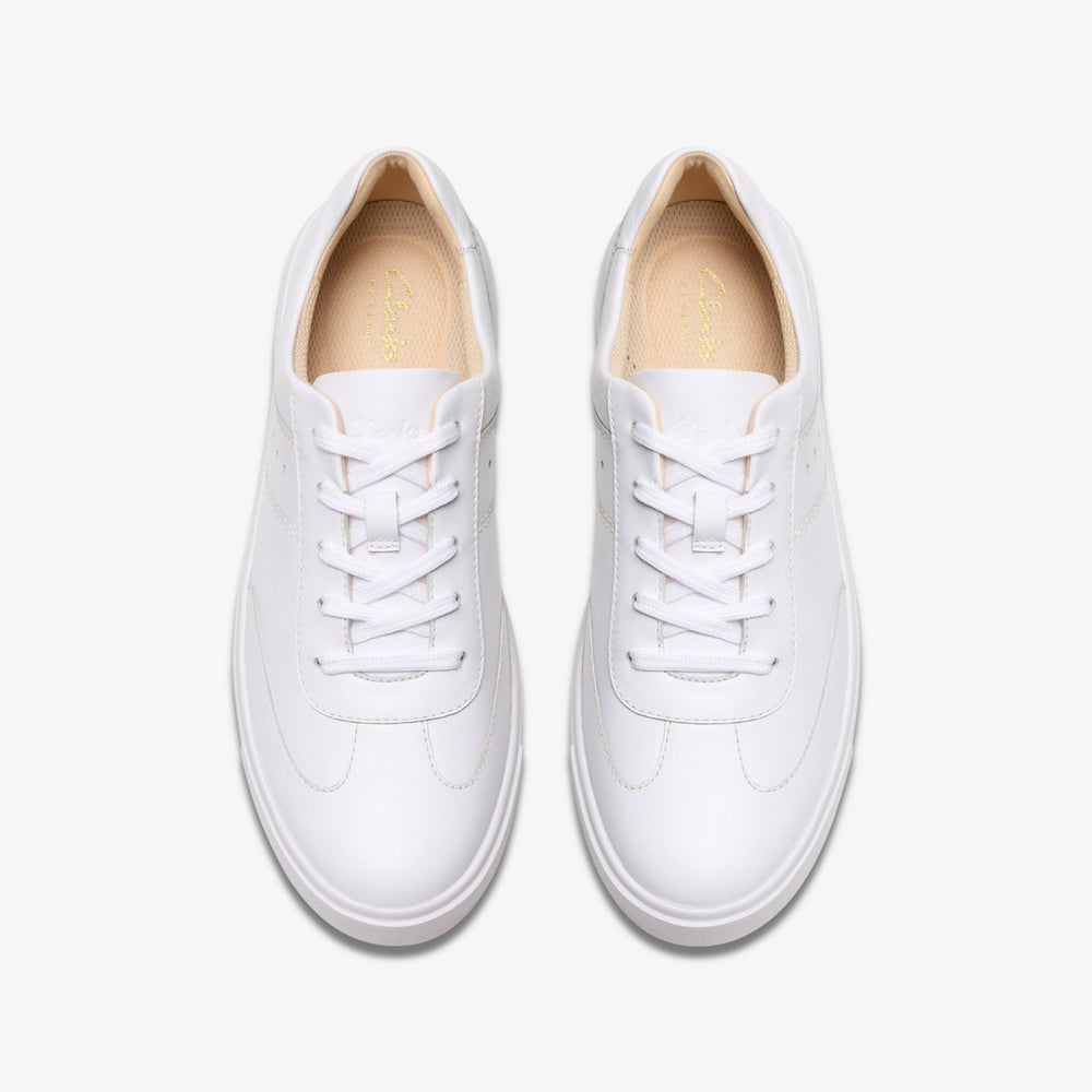 Makea Court White Leather | Clarks Sale