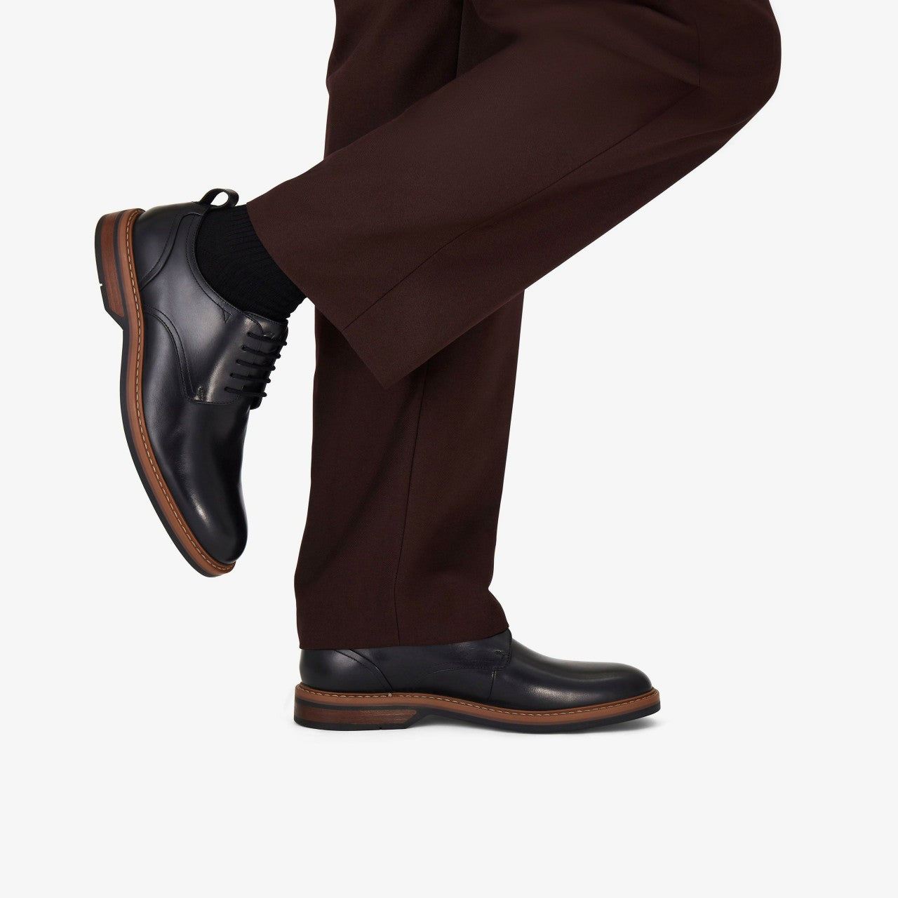 Aldwin Lace Black Leather | Clarks Sale