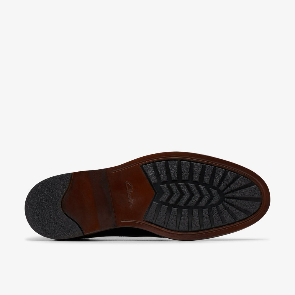 Aldwin Lace Black Leather | Clarks Sale