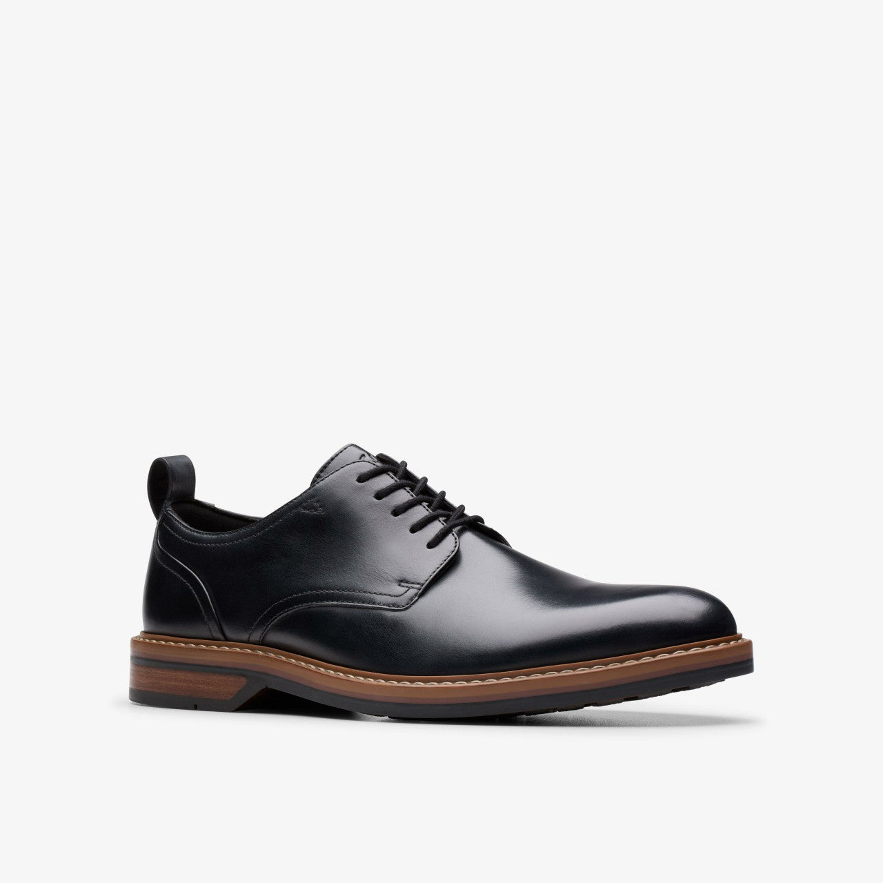 Aldwin Lace Black Leather | Clarks Sale