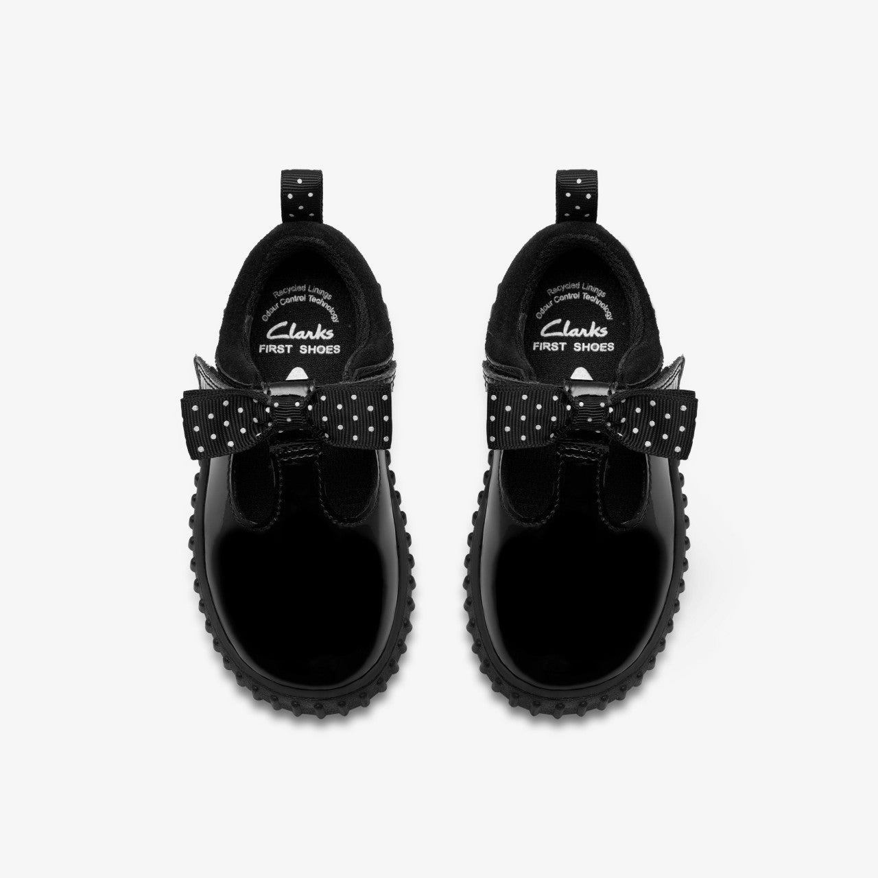 Cove Bow Toddler Black Patent | Clarks